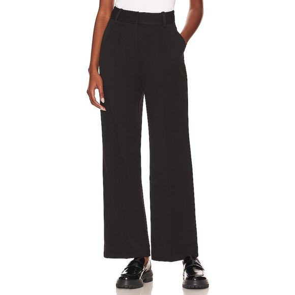 Favorite Daughter 'The Favorite' Black Polyester Pant Petite Size 8 - Picture 1 of 5
